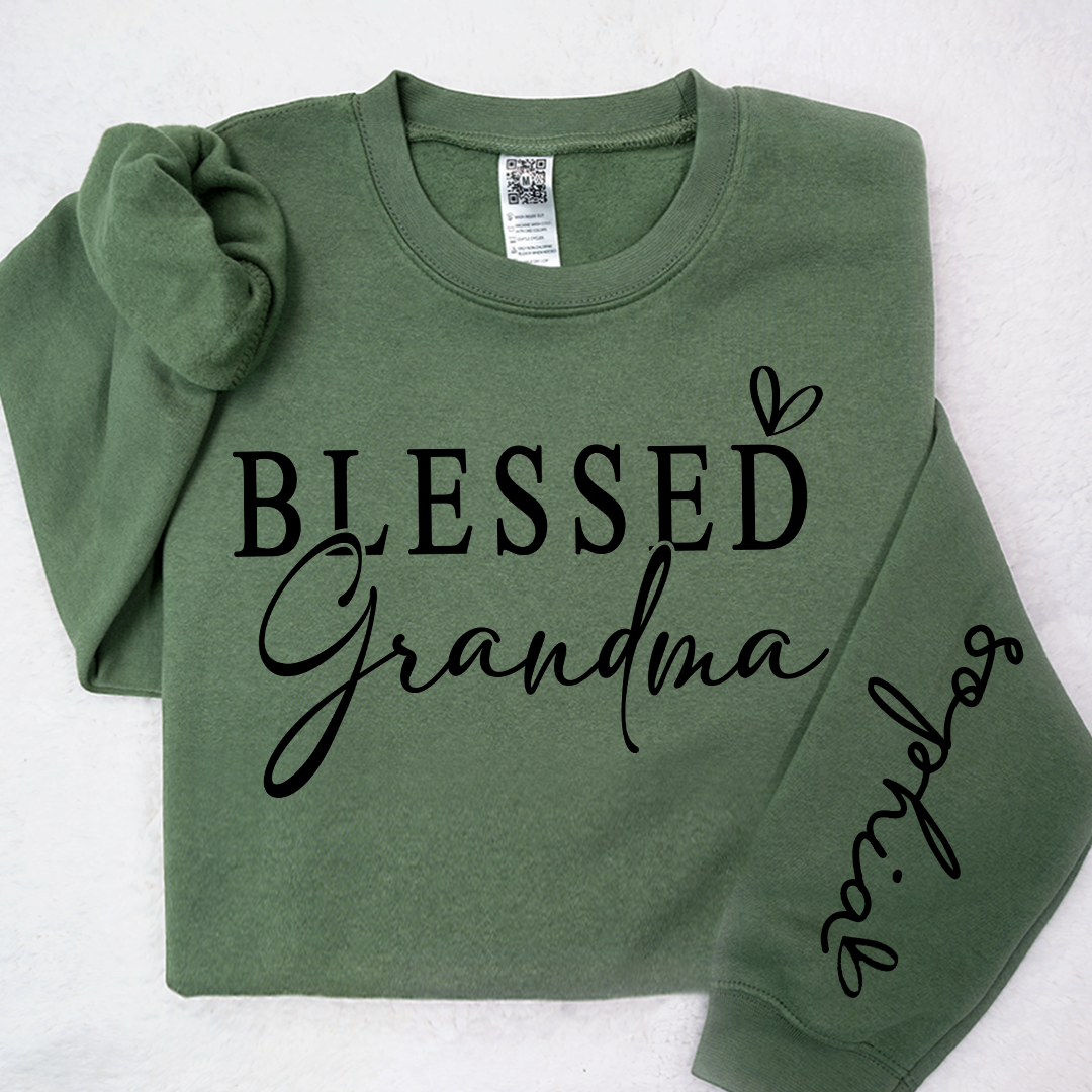 Custom Blessed Grandma And Kids LTP01