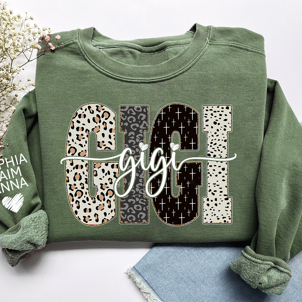 Bible Style Design, Custom Gift For Gigi And Her Grandchildren