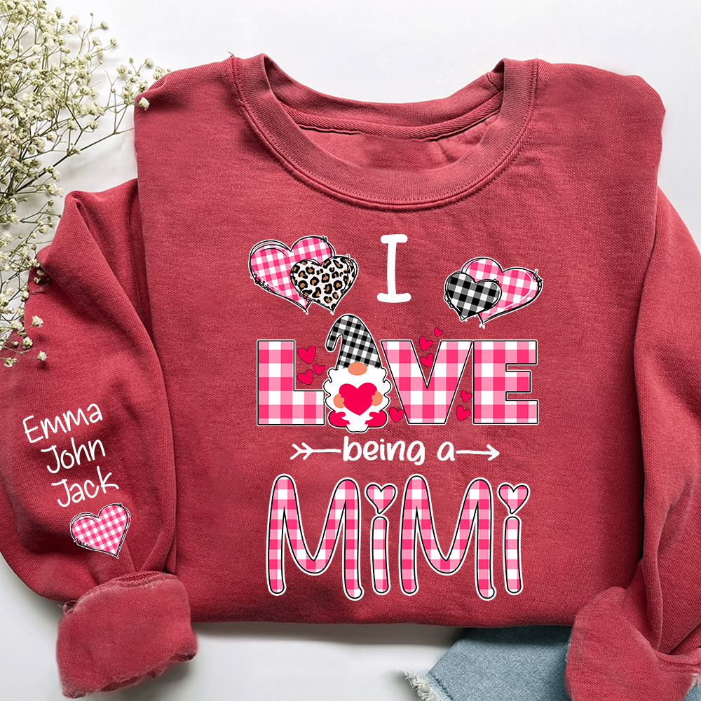 Valentine I Love Being a Mimi, For Gift Grandma And Kids