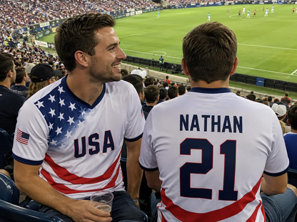 Custom USA Soccer Jersey 2026, Personalized Team Shirt for Men, Uniform with Name Number for Men Women Kids Fan Gifts