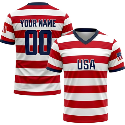 Custom Soccer Jersey 2026, Personalized Team Shirt for Men Women Kids, National Country Style Soccer Fan Jersey V2