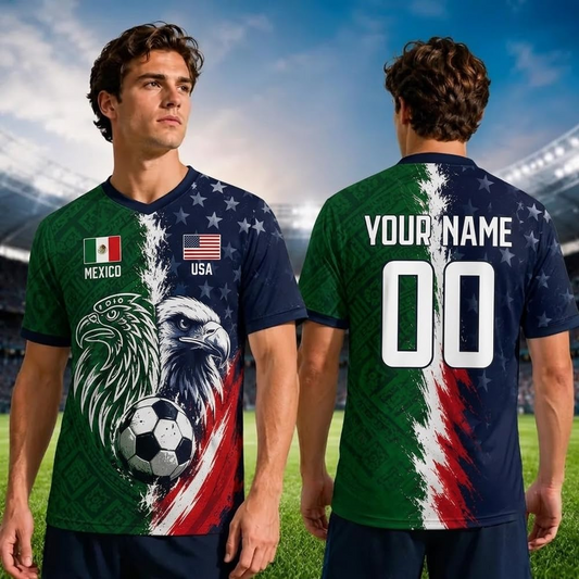 Custom National Soccer Jersey 2026 for Men Women Kids, Personalized Flag Design Name Number Gift for Fans Jerseys