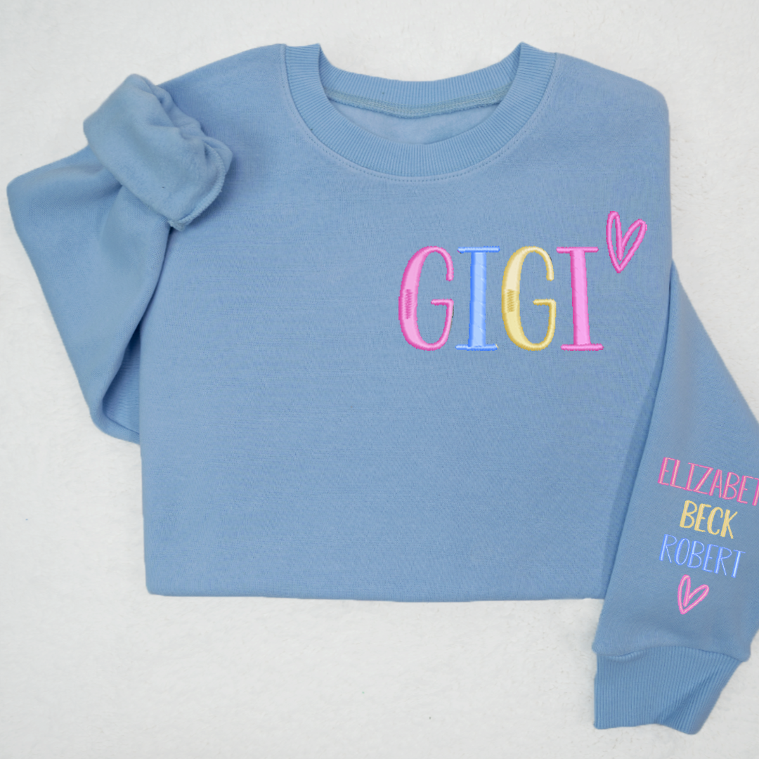 Embroidered Grandma Trend 2024 Sweatshirt