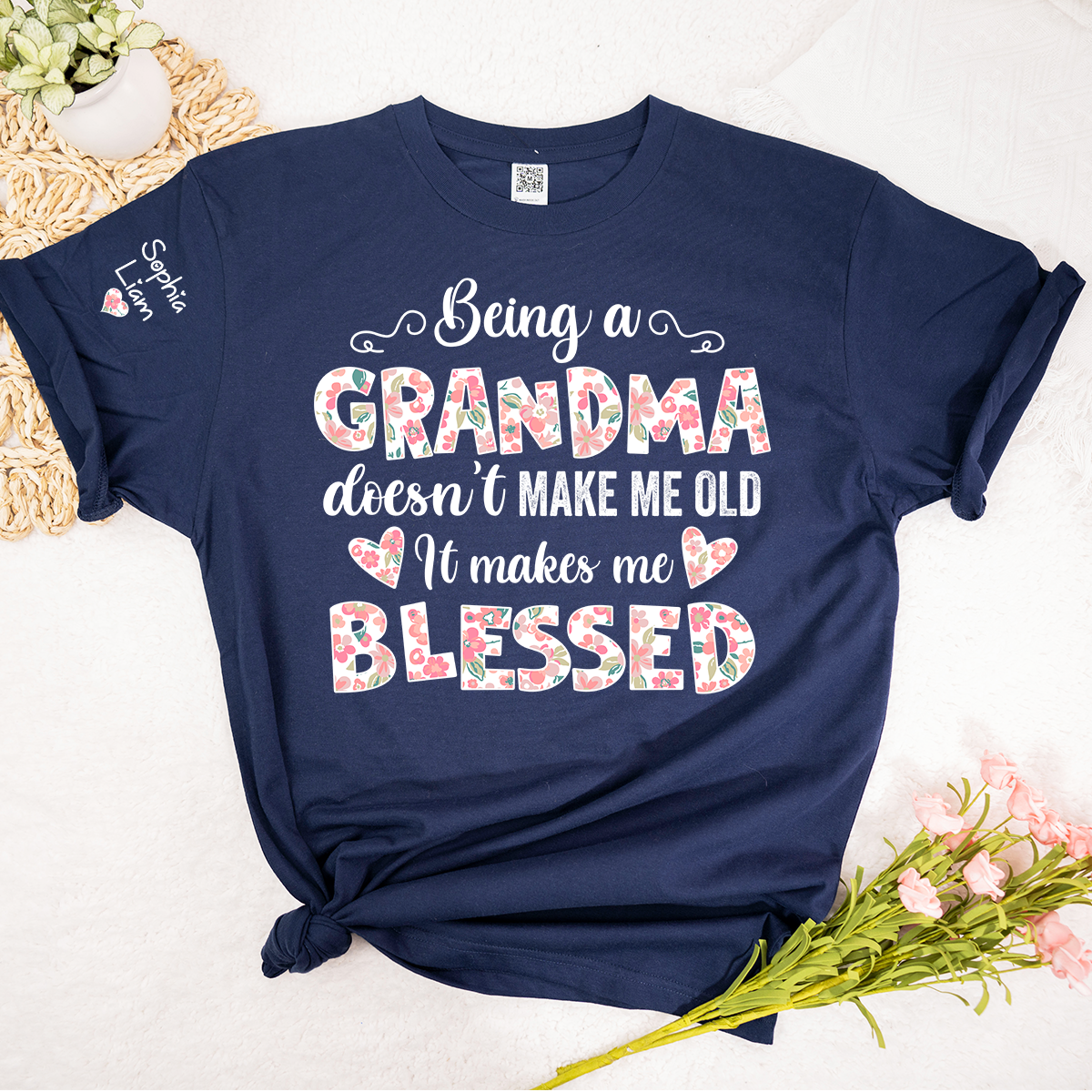 Being a Grandma Doesn't Make Me Old, It Makes Me Blessed T Shirt, Perfect Gift for Grandmothers