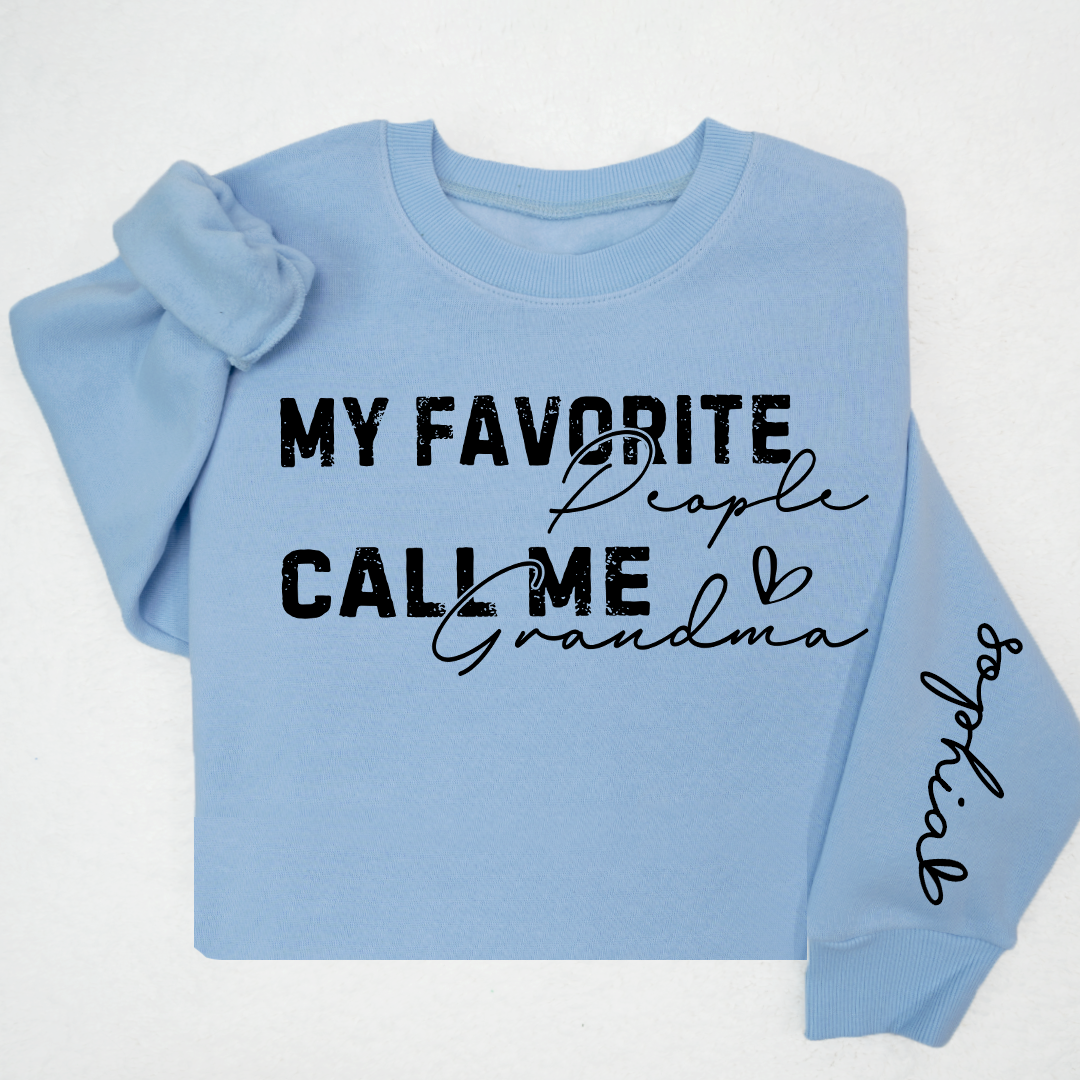 My Favorite People Call Me Grandma And Kids LTP01