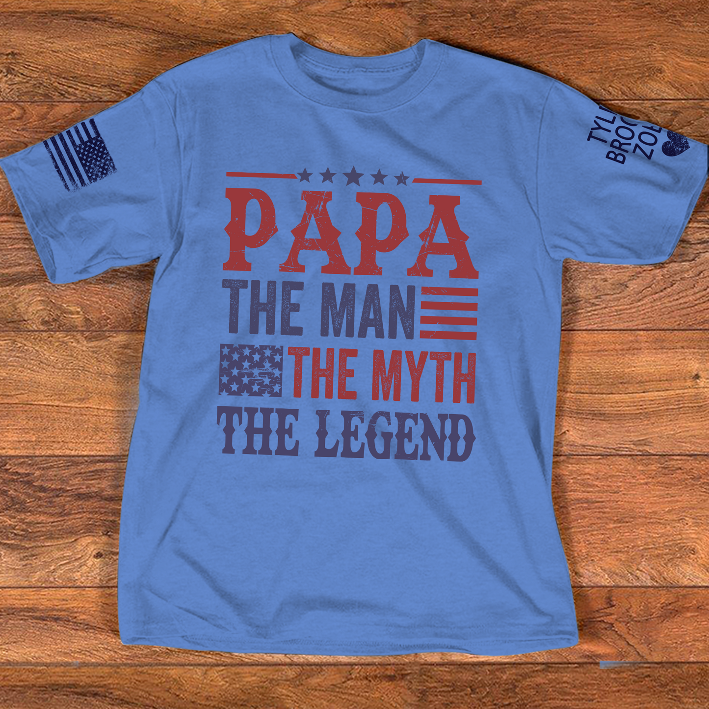 Papa The Man The Myth The Legend And Kids ltp