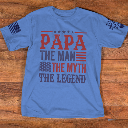 Papa The Man The Myth The Legend And Kids ltp