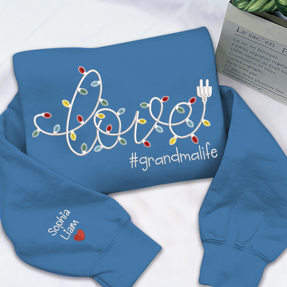 Christmas Love Shirt, Christmas Gift Sweatshirt Funny, Give For Grandma And Kids