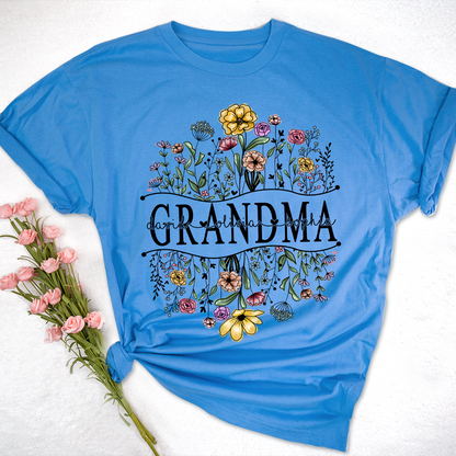 Wildflowers Sketch Grandma And Kids LTP01