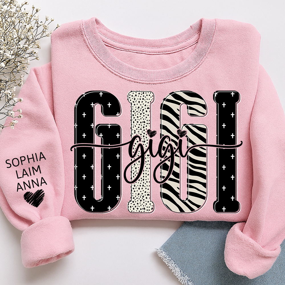 Bible Style Design, Faith Sublimation Customized Gigi Gifts for Grandma And Kids
