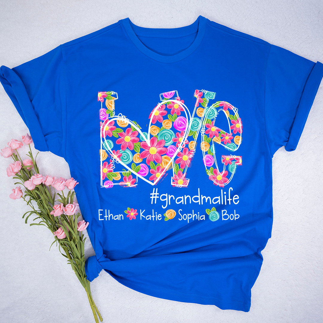 Love Artistic Colorful Gift For Grandma And Kids LTP01