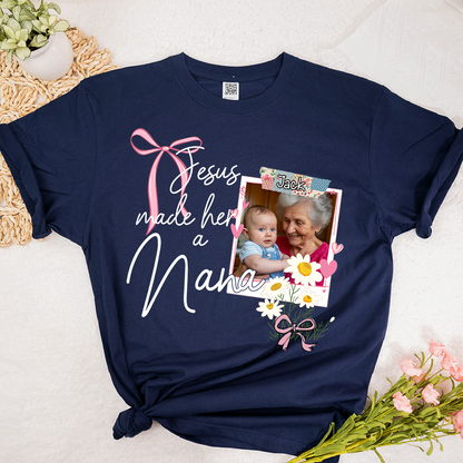 Custom Mother's Day Design With Jesus, Grandma Sowing Seeds Of Love As A Gift For Nana And The Children