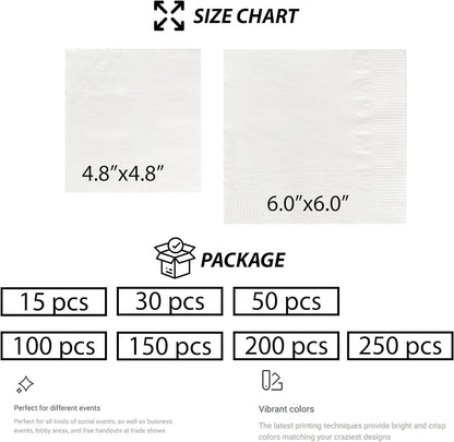 Luxury Personalized Pack 15pcs The Night Before Wedding Napkins, Rehearsal Dinner Napkins, Wedding Rehearsal Dinner Decorations, Rehearsal Dinner Beverage Cocktail Luncheon Napkins, Wedding Napkins 3