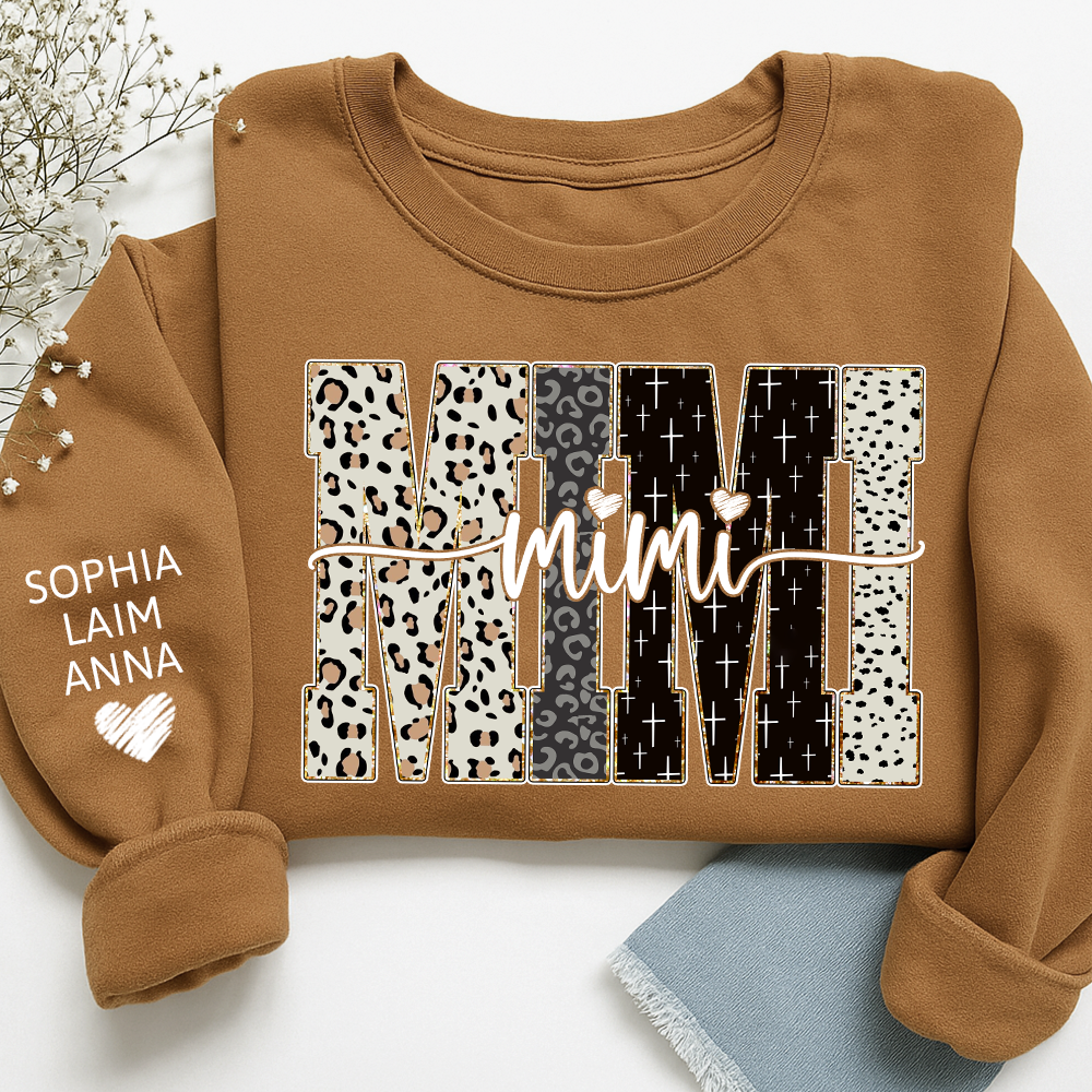 Bible Style Design, Custom Gift For Mimi And Her Grandchildren