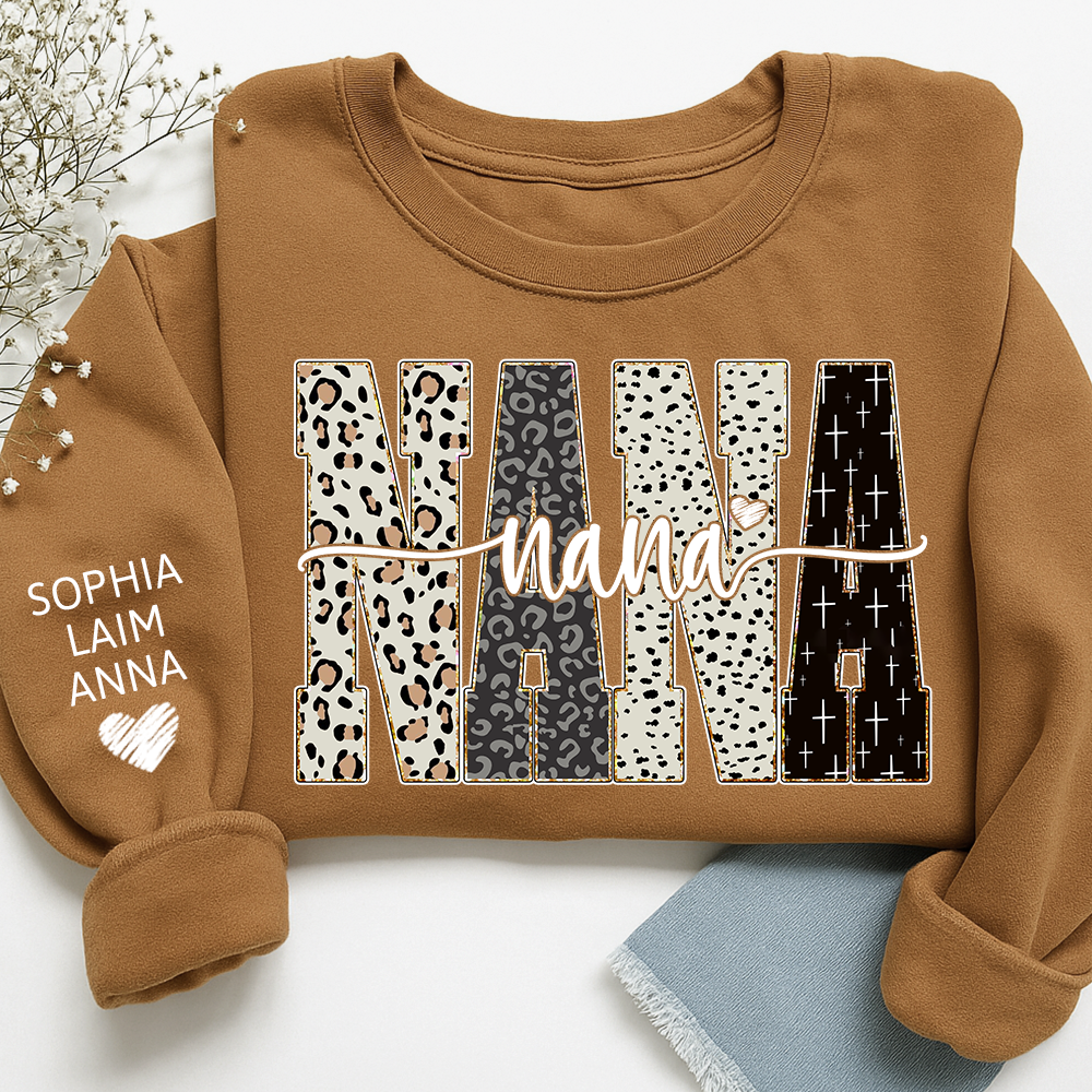 Bible Style Design, Custom Gift For Nana And Her Grandchildren