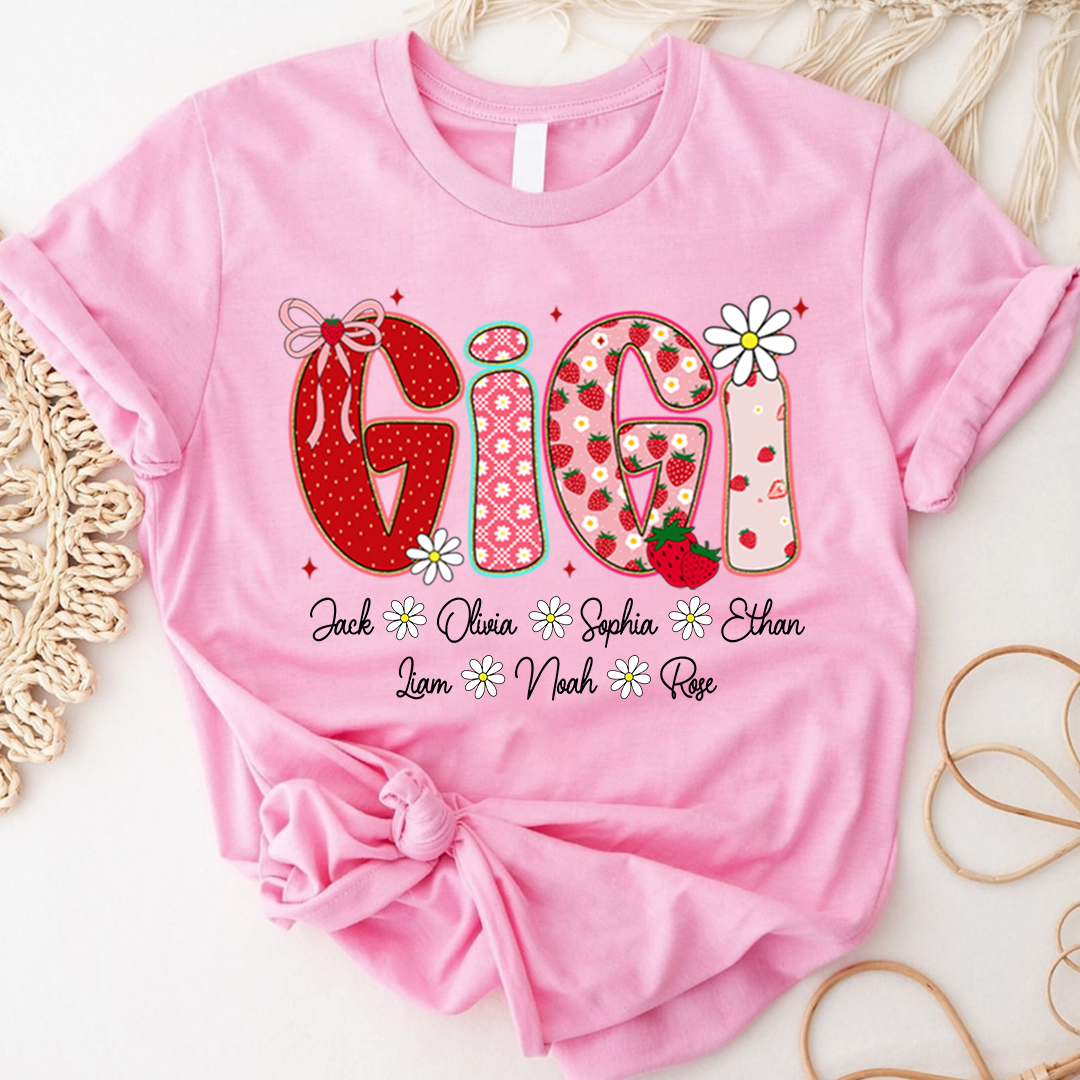 Personalized Sweet Summer, Custom Gigi And Kids For Family Gifts