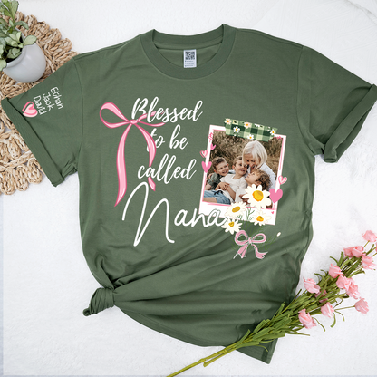 Custom Mother's Day Design Blessed To Be Called, Grandma Plant Seeds Of Love For Gift Nana And Kids