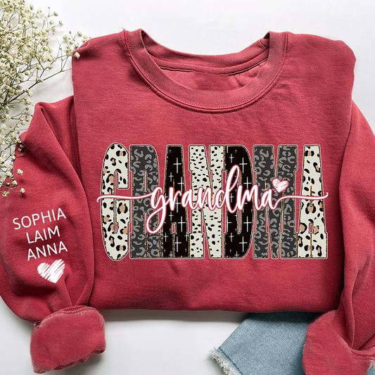 Bible Style Design, Custom Gift For Grandma And Her Grandchildren