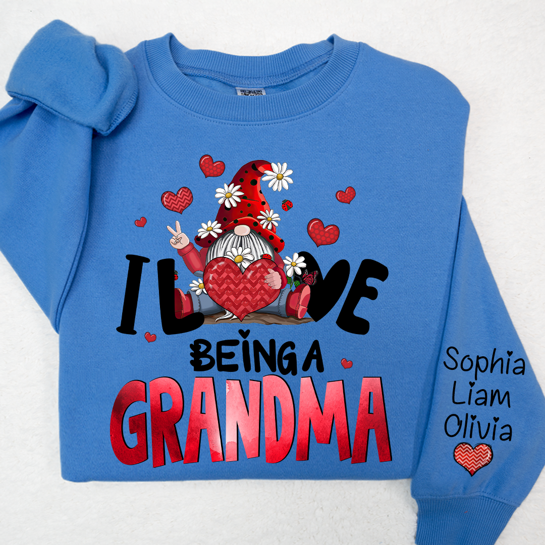 Valentine I Love Being A Grandma And Kids LTP01
