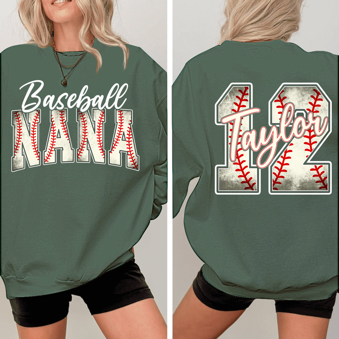 Personalized baseball Nana, Custom Baseball For Give Grandma And Kids
