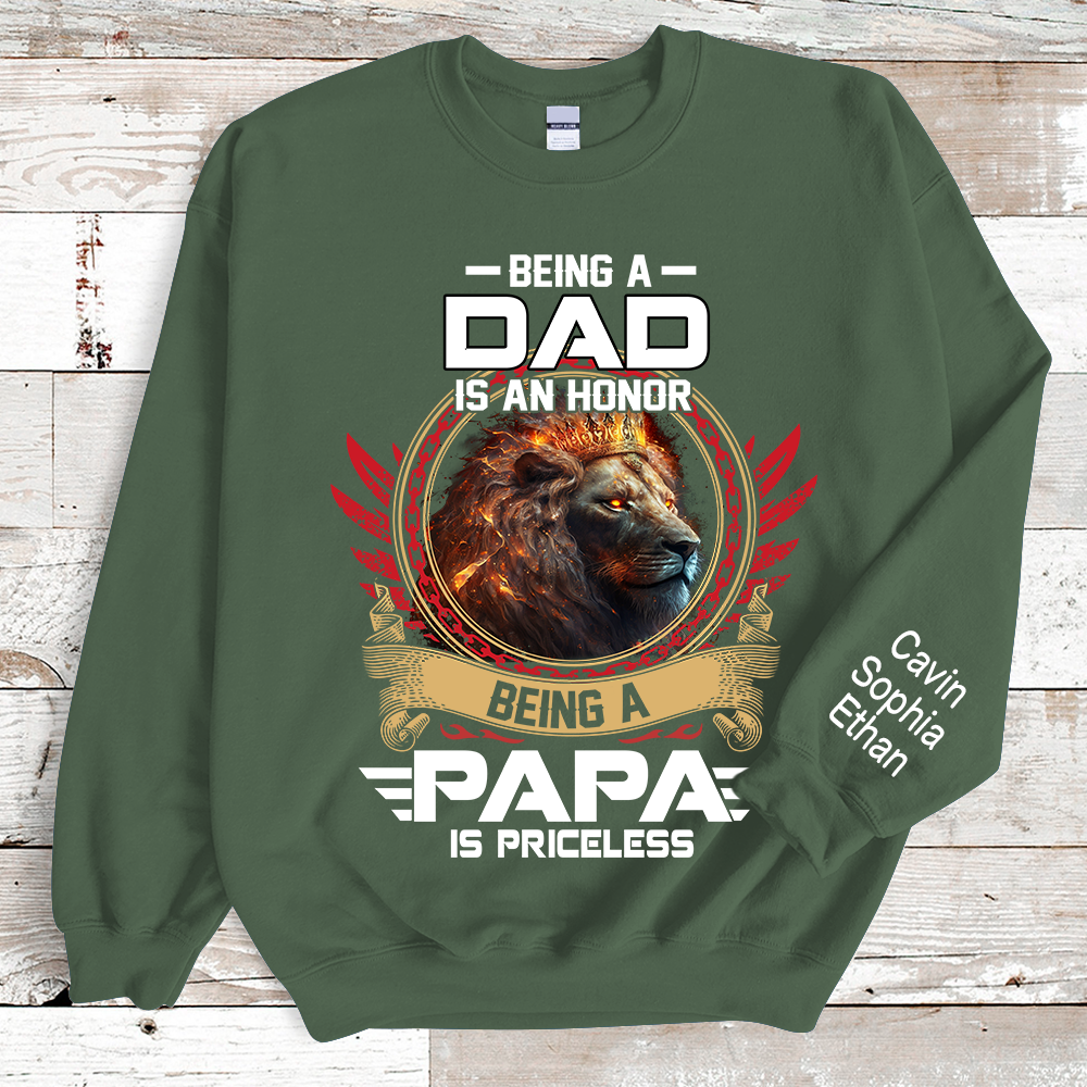 I've Been Called A Lot Of Names In My Life Time But Papa Is Favorite Sweatshirt
