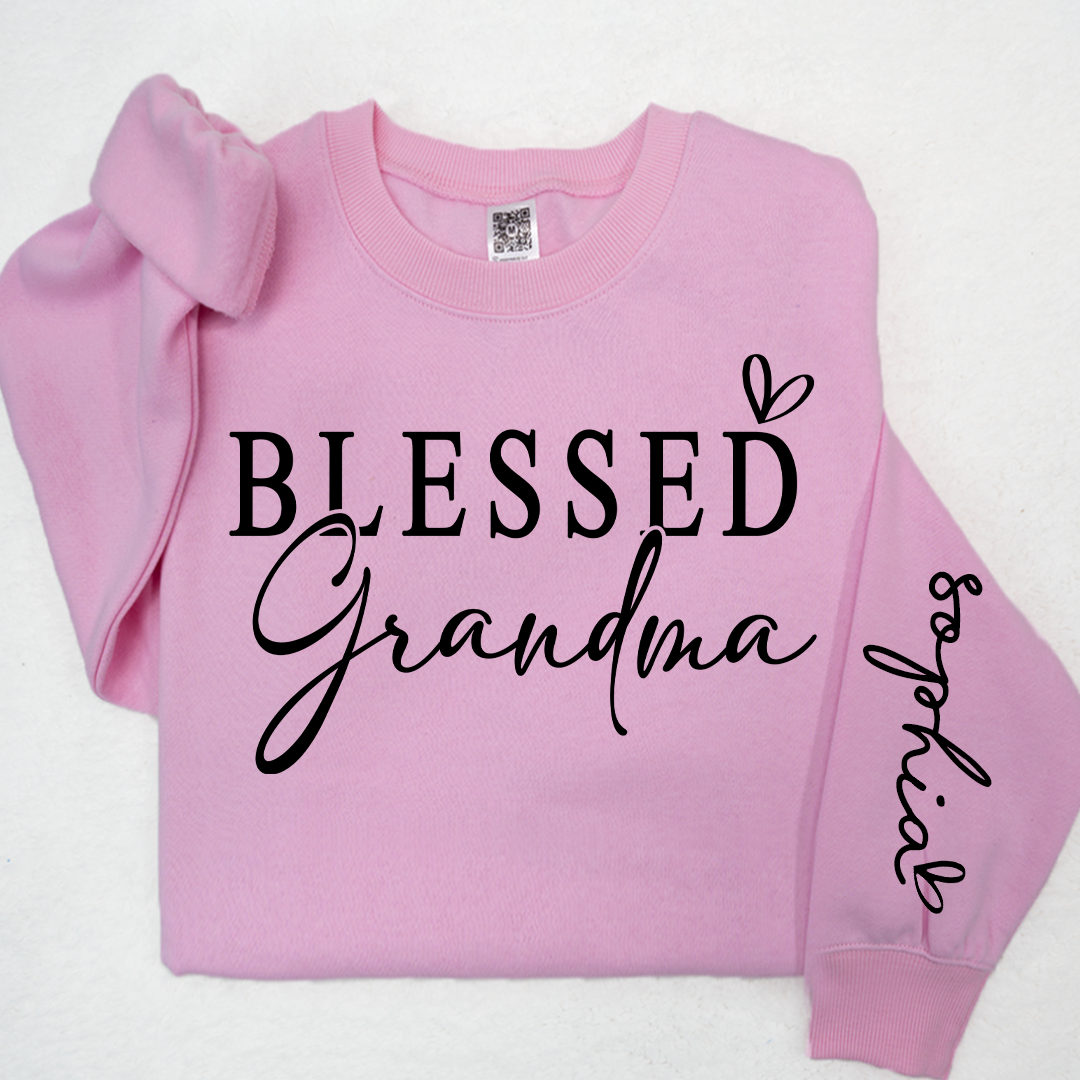 Custom Blessed Grandma And Kids LTP01