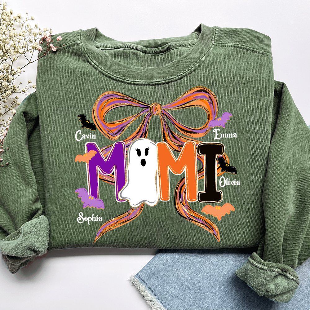 Boo Mimi, Halloween Spooky Coquette For Gift Grandma And Kids