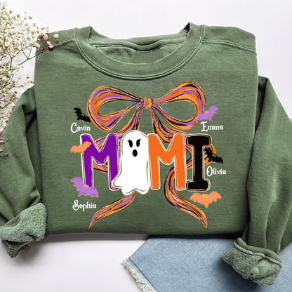 Boo Mimi, Halloween Spooky Coquette For Gift Grandma And Kids
