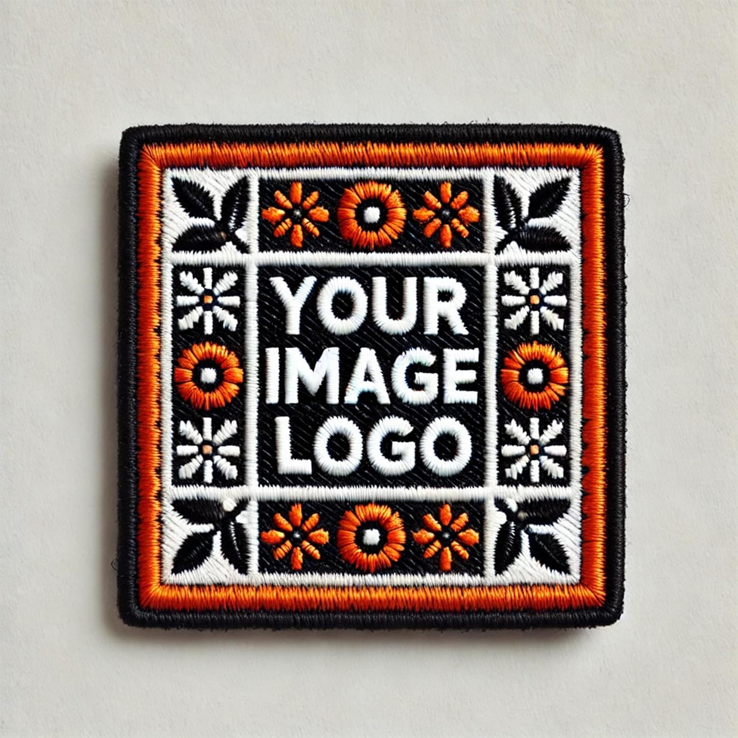 Custom Embroidered Patches – Personalized Logo Patch – Iron-On, Sew-On, Hook & Loop for Clothing, Backpacks, Jackets, Hats