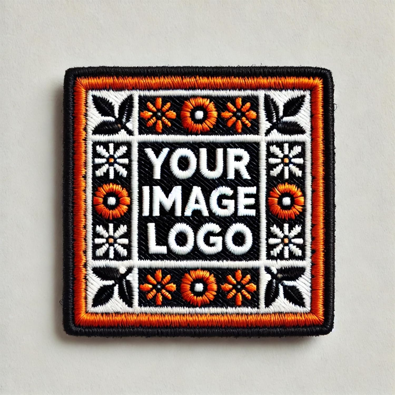 Custom Embroidered Patches – Personalized Logo Patch – Iron-On, Sew-On, Hook & Loop for Clothing, Backpacks, Jackets, Hats