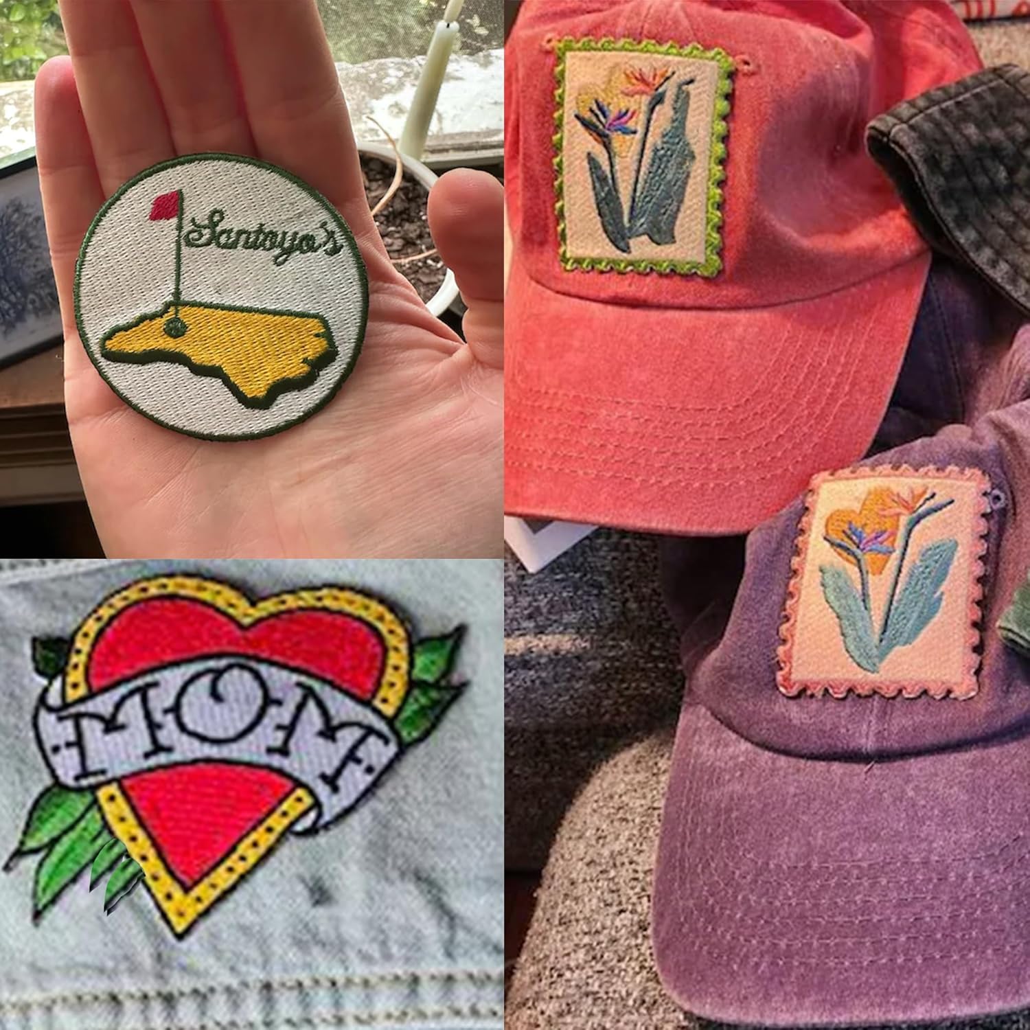Custom Embroidered Logo Patch – Personalized Iron-On/Hook & Loop for Backpacks, School, Team, Company