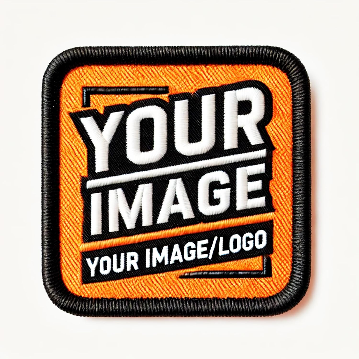Custom Embroidered Patches – Personalized Logo Patch – Iron-On, Sew-On, Hook & Loop for Clothing, Backpacks, Jackets, Hats