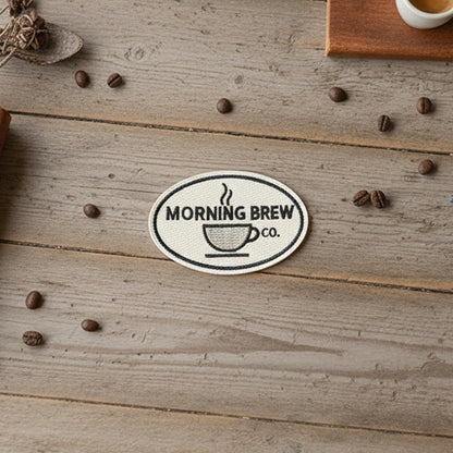 Custom Embroidered Patches – Personalized Logo Patch, 2"–11", Iron-On/Sew-On Hook & Loop for Hats, Backpacks, Clothes