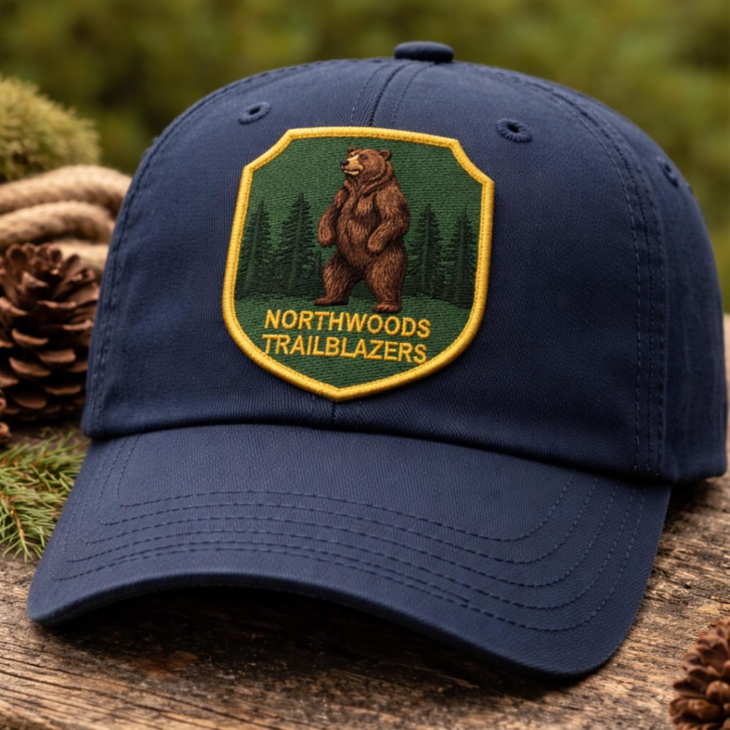 Custom Embroidered Patches – Personalized Logo Patch, 2"–11", Iron-On/Sew-On Hook & Loop for Hats, Backpacks, Clothes