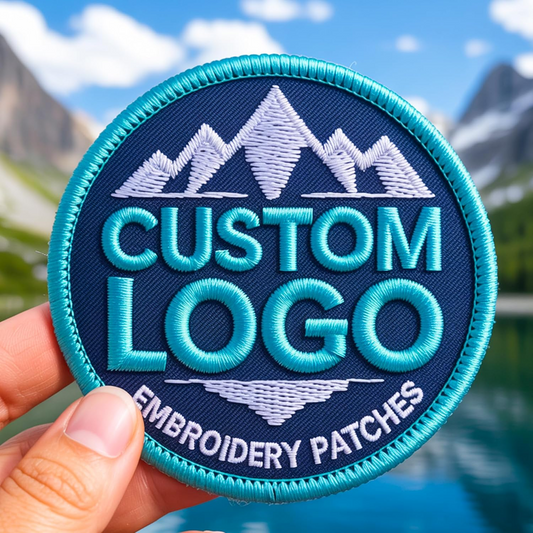 Personalized Embroidered Patches – Custom Logo, Image, Text, Iron-On or Sew-On Hook & Loop, 2"–11" for Apparel