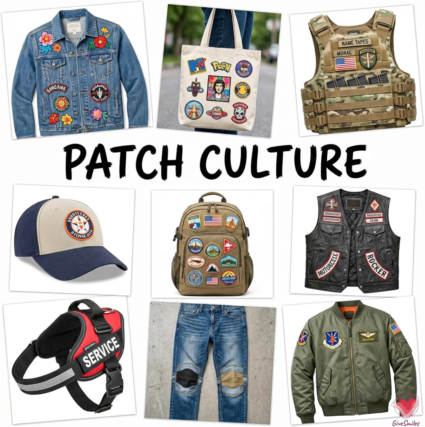 Custom Embroidered Patches – Personalized Logo Patch – Iron-On, Sew-On, Hook & Loop for Clothing, Backpacks, Jackets, Hats