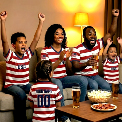 Custom Soccer Jersey 2026, Personalized Team Shirt for Men Women Kids, National Country Style Soccer Fan Jersey V2