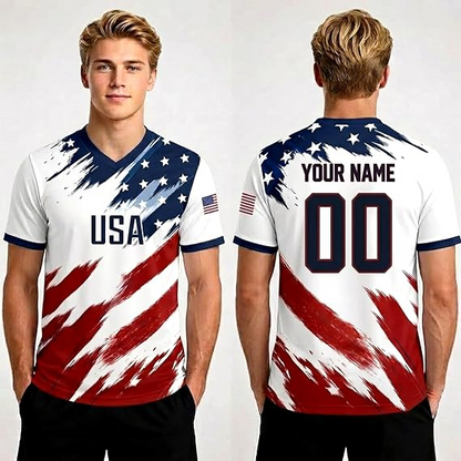 Custom National Soccer Jersey 2026, Personalized Team Shirt for Men Women Kids