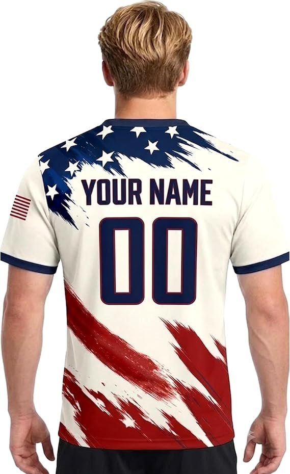 Custom National Soccer Jersey 2026, Personalized Team Shirt for Men Women Kids