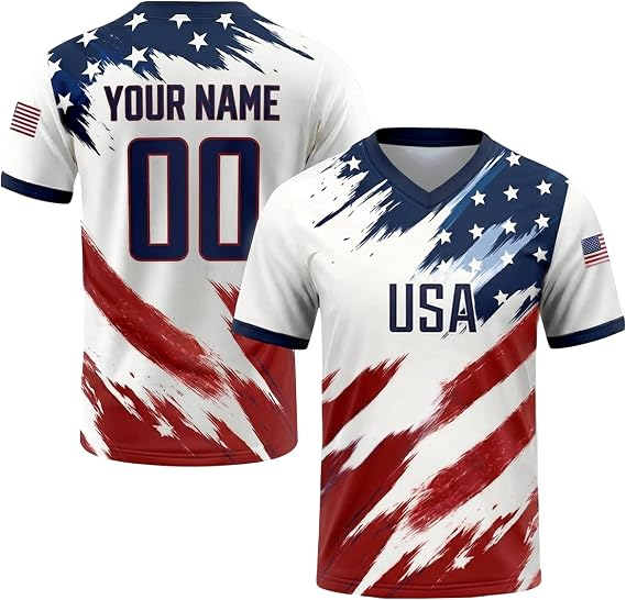 Custom National Soccer Jersey 2026, Personalized Team Shirt for Men Women Kids