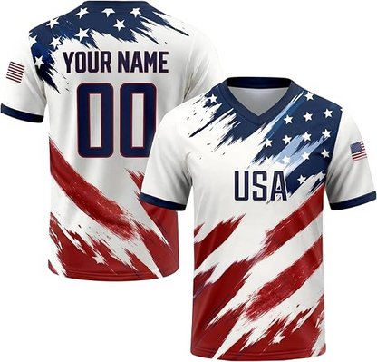 Custom National Soccer Jersey 2026, Personalized Team Shirt for Men Women Kids