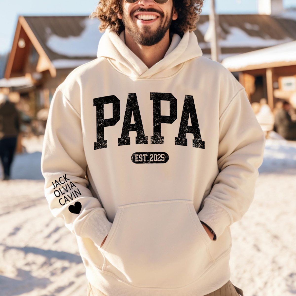 Personalized Papa Shirt With Est Year