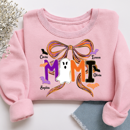 Boo Mimi, Halloween Spooky Coquette For Gift Grandma And Kids
