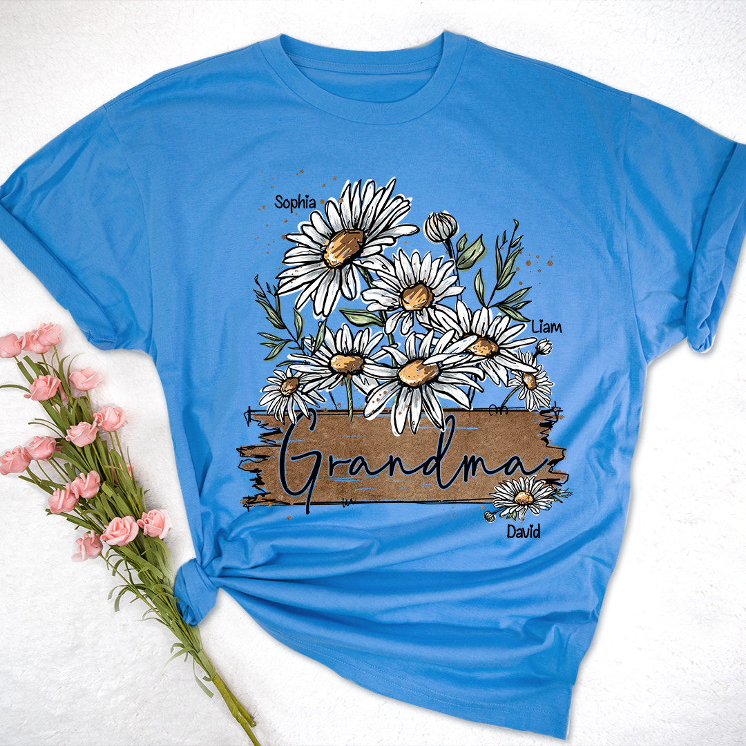 Daisy Wildflowers Grandma And Kids LTP01