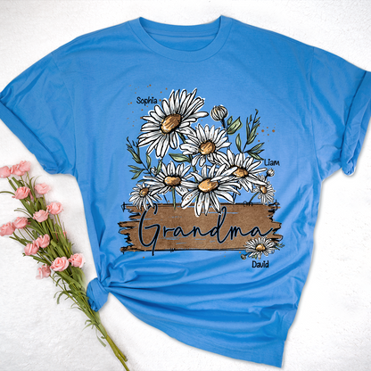 Daisy Wildflowers Grandma And Kids LTP01