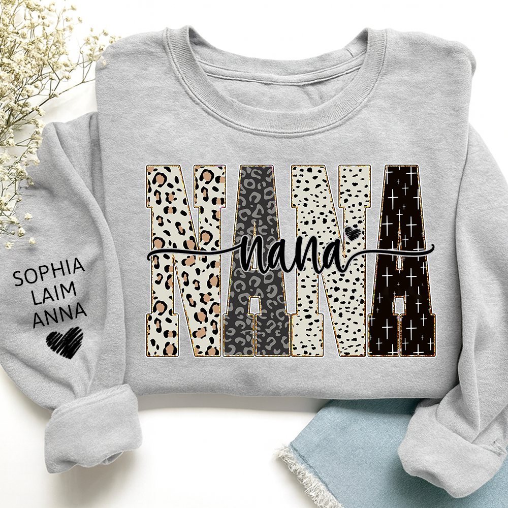 Bible Style Design, Custom Gift For Nana And Her Grandchildren