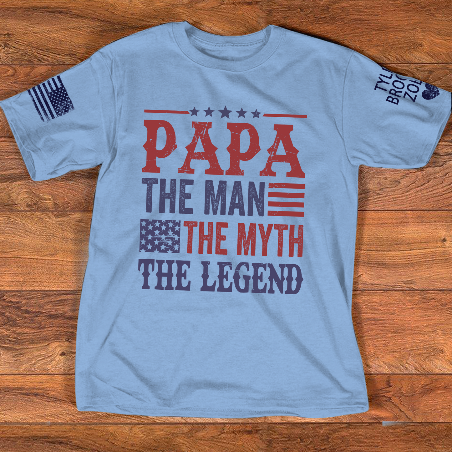 Papa The Man The Myth The Legend And Kids ltp
