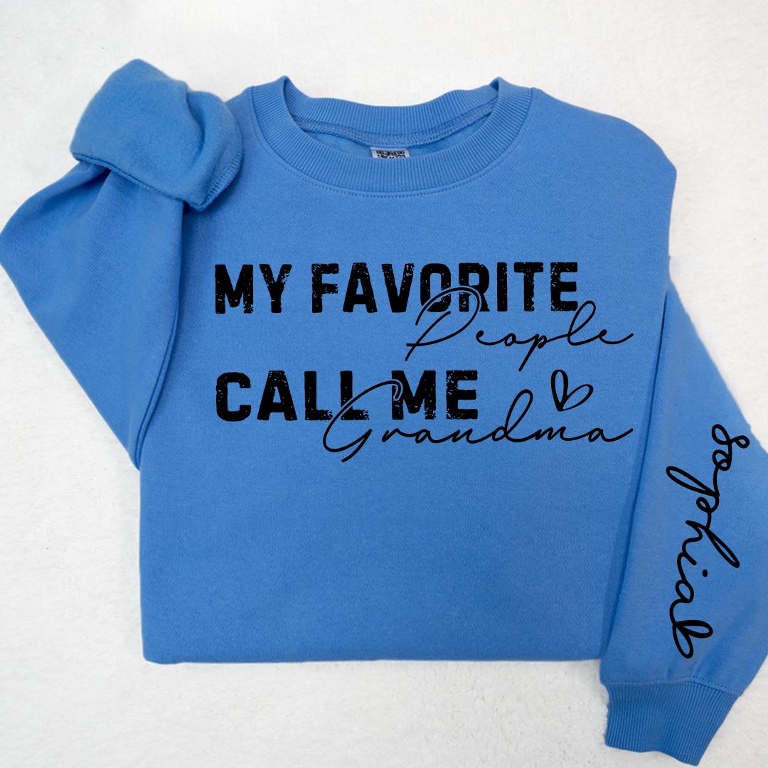 My Favorite People Call Me Grandma And Kids LTP01