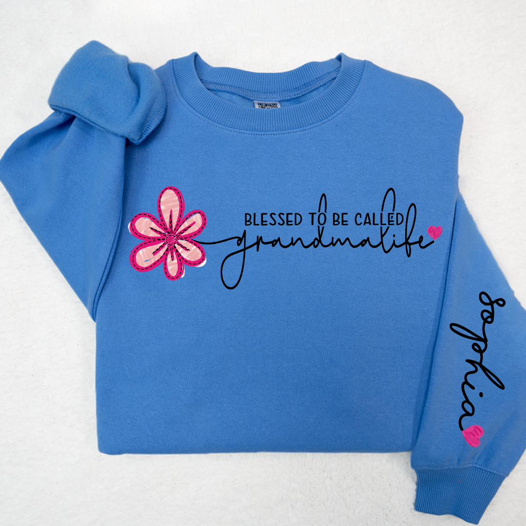 Blessed To Be Called Grandma Heart And Kids LTP01