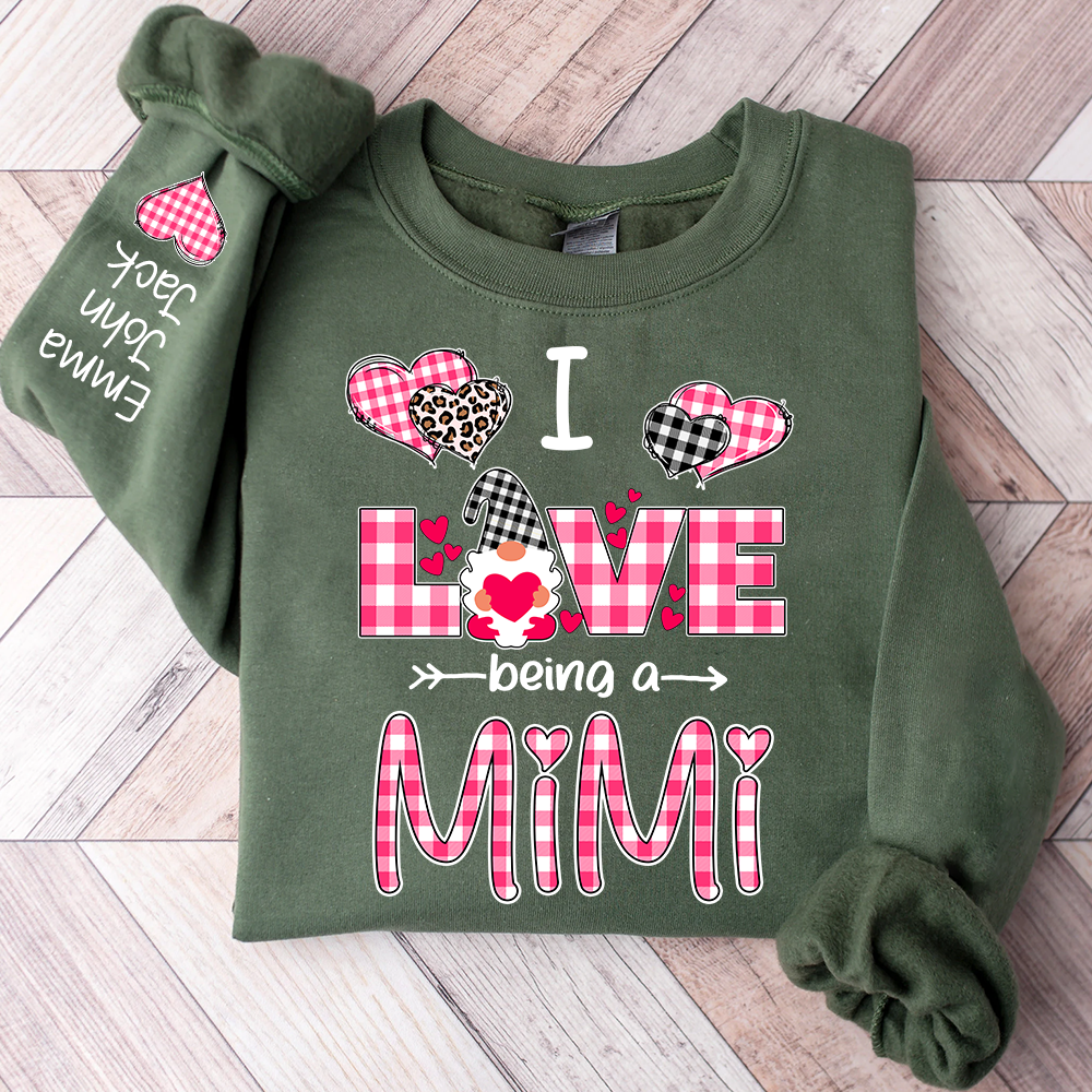 Valentine I Love Being a Mimi, For Gift Grandma And Kids